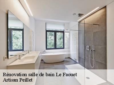 Rénovation salle de bain le-faouet-22290 Artisan Peillet