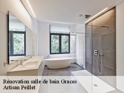 Rénovation salle de bain  graces-22200 Artisan Peillet