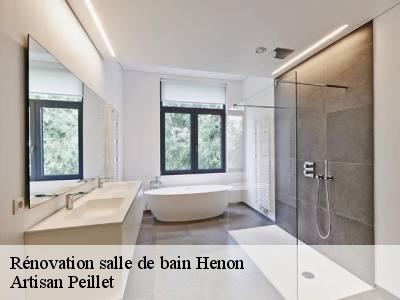 Rénovation salle de bain  henon-22150 Artisan Peillet