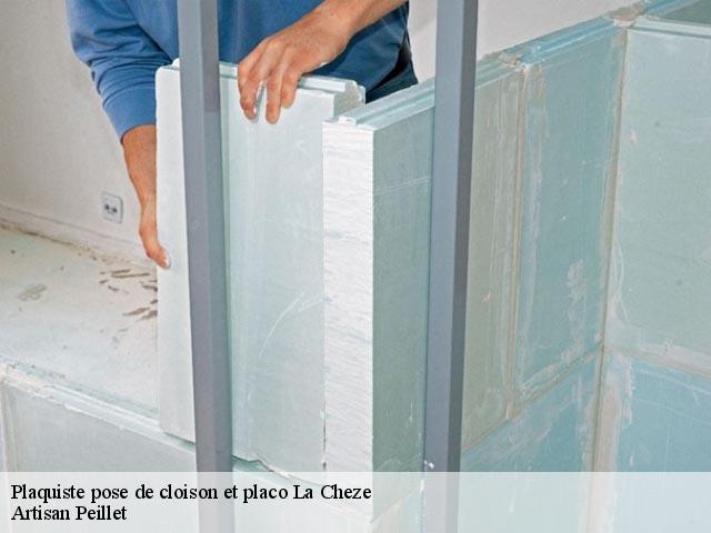 Plaquiste pose de cloison et placo  22210