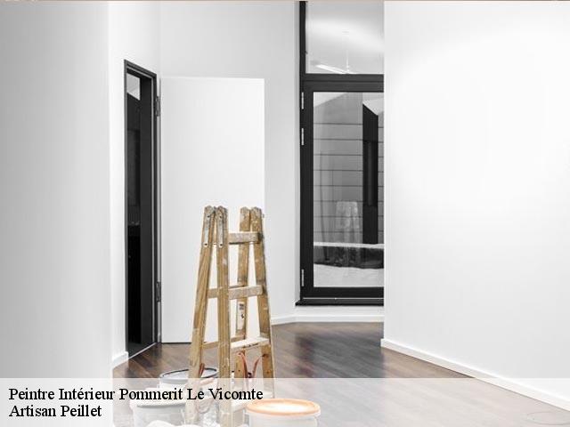Peintre Intérieur pommerit-le-vicomte-22200 Artisan Peillet