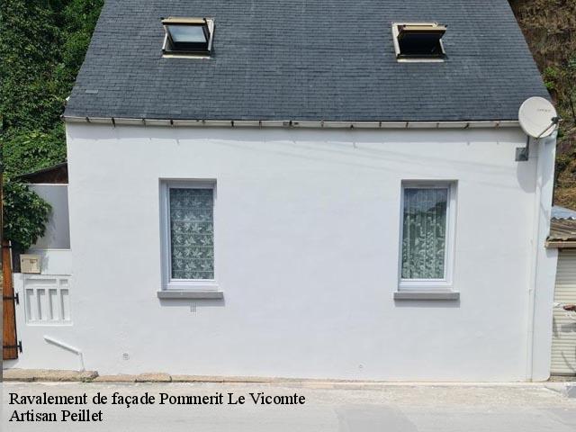Ravalement de façade  pommerit-le-vicomte-22200 Artisan Peillet