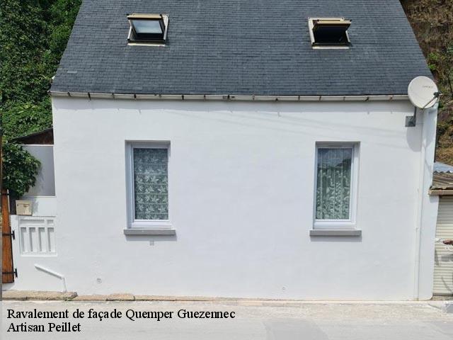 Ravalement de façade quemper-guezennec-22260 Artisan Peillet